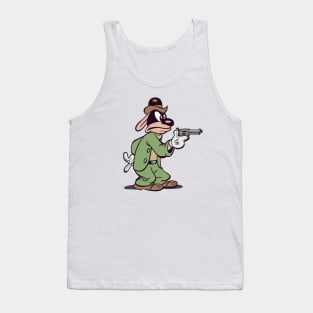 random old style funny animal bad guy Tank Top